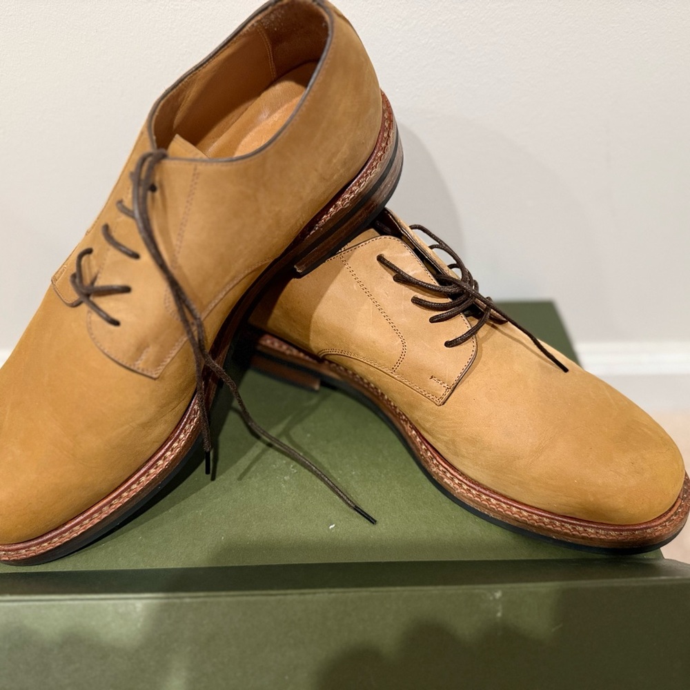 Men's Tan Leather Shoes